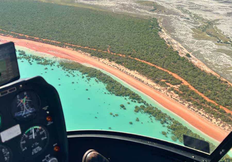From Broome: Eco Beach Explorer Helicopter Flight with Lunch - Lunch at Jacks Restaurant