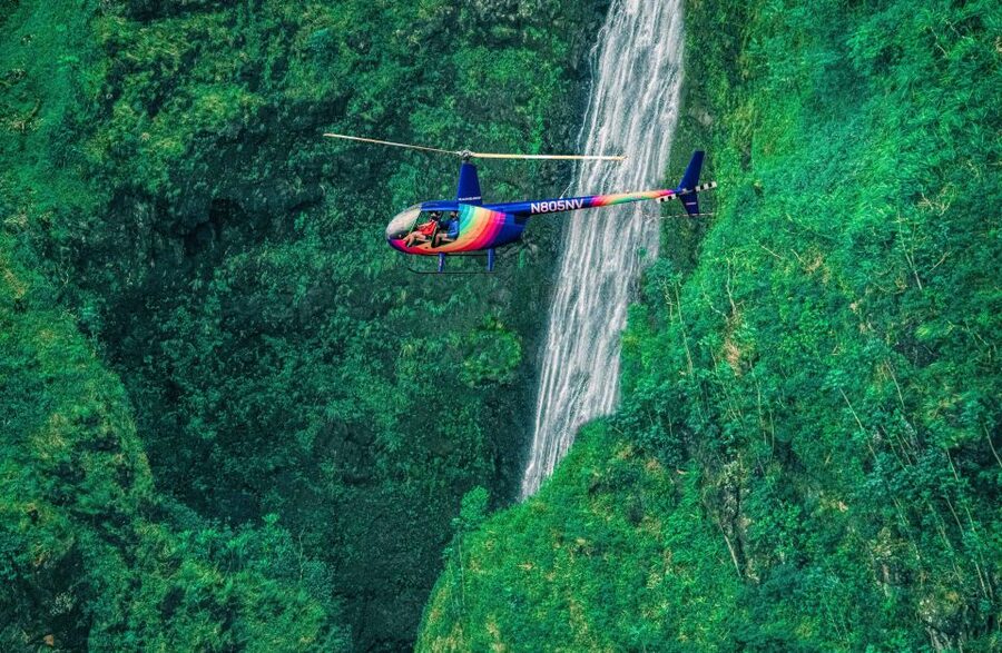 From Honolulu: Oahu 60min Helicopter Tour with Doors Off/On - Waikiki and Diamond Head from the air