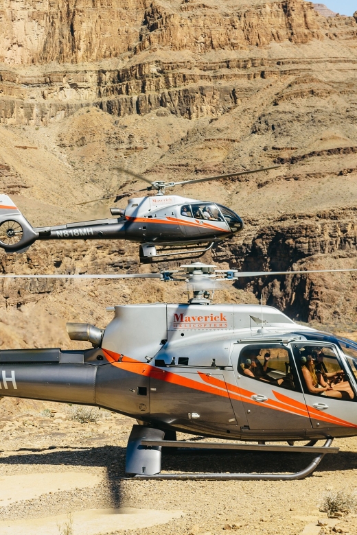 From Las Vegas: Grand Canyon Helicopter Tour with Champagne - The return route over Bowl of Fire and Las Vegas