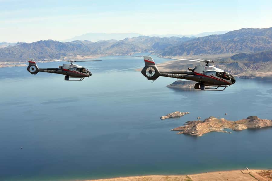 From Las Vegas: Grand Canyon Skywalk Express Helicopter Tour - From the Las Vegas Strip to the West Rim