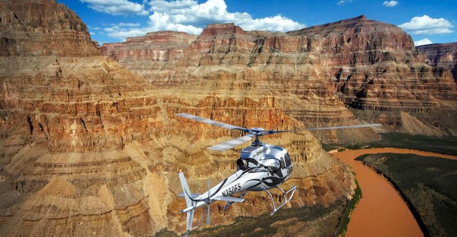 From Las Vegas: Grand Canyon West Rim Helicopter Tour - From the heliport to Hoover Dam