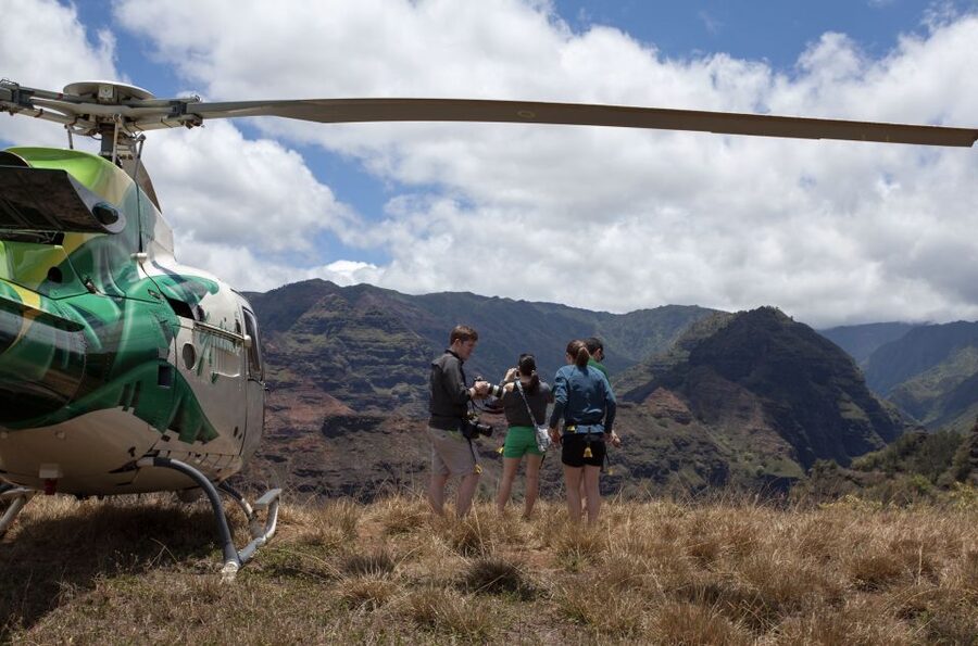 From Lihue: Kauai Sightseeing Helicopter Flight - Manawaiopuna Falls, the real Jurassic Park waterfall