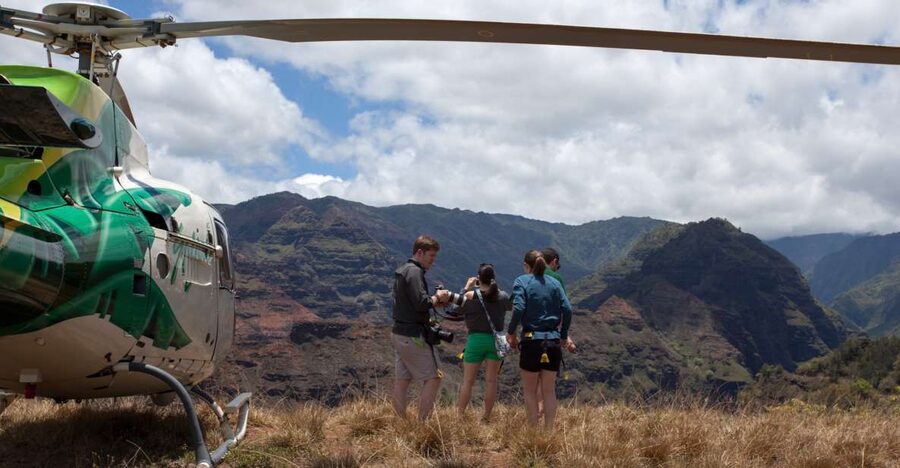 From Lihue: Kauai Sightseeing Helicopter Flight - Taking off from Lihue with a six-person group