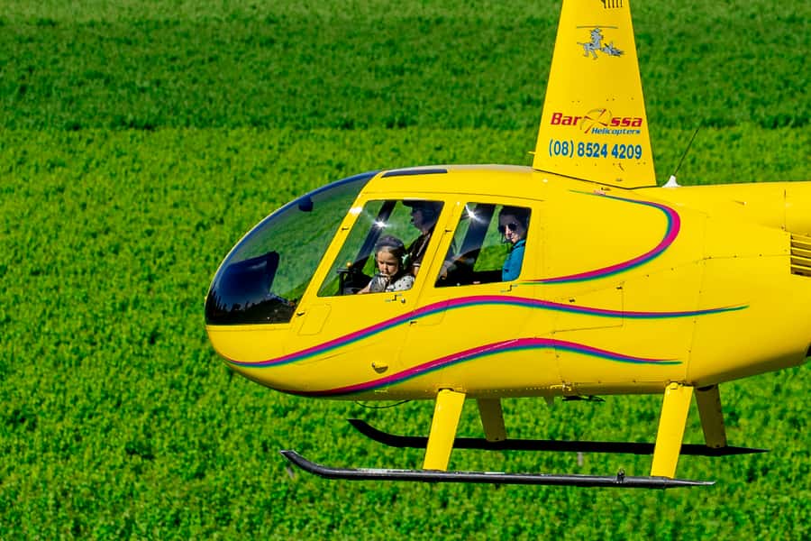 From Lyndoch: Barossa Valley 15-Minute Helicopter Flight - Rowland Flat and the Jacob’s Creek wine country