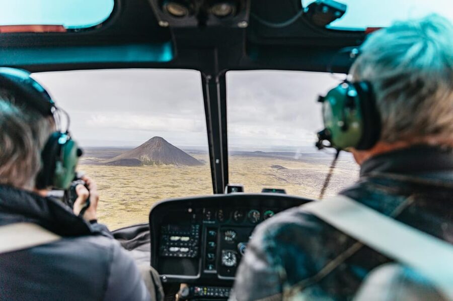 From Reykjavik: New Volcanic Area Helicopter Tour - Litli Hrutur and the first volcanic views