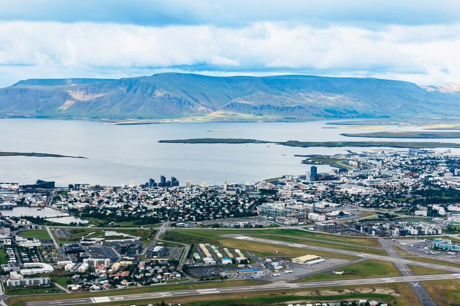 From Reykjavik: New Volcanic Area Helicopter Tour - The return flight to Reykjavik
