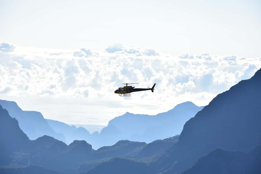 From St Pierre: helicopter flight over the whole of Reunion Island - Starting at Saint-Pierre Pierrefonds Airport