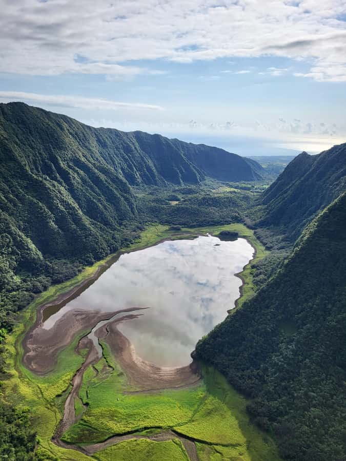 From St Pierre: helicopter flight over the whole of Reunion Island - Salazie and the Voile de la Mariée waterfall