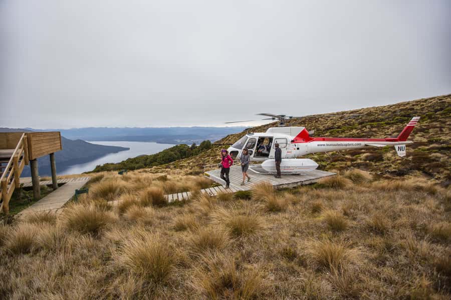 From Te Anau: Full Day Kepler Track Guided Heli-Hike - Luxmore Hut and the alpine section