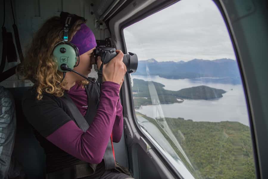 From Te Anau: Full Day Kepler Track Guided Heli-Hike - The 800-metre descent through changing forest