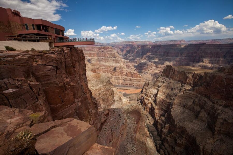From Vegas: Grand Canyon Helicopter with Eagle Point Landing - Hoover Dam, Bypass Bridge, and the Mojave Desert