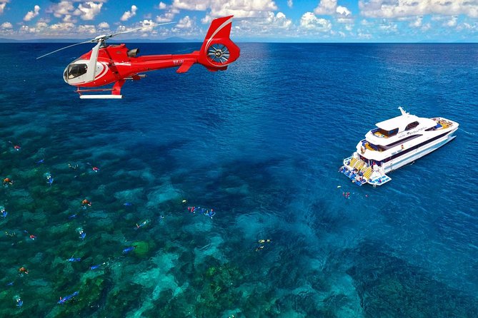 Full Day Reef Cruise and 10 Minute Helicopter Scenic Flight - Key points to know before booking