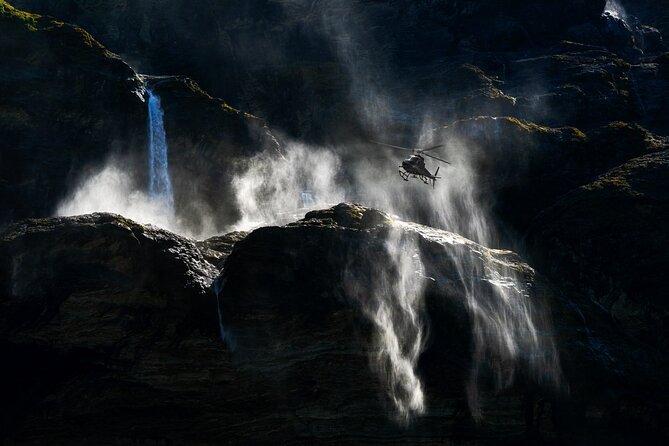 Glenorchy 50 min Helicopter Tour | Earnslaw Burn & Waterfalls - Returning over the Rees Valley