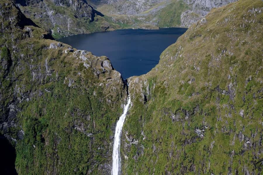 Glenorchy Helicopter Tour | Alpine Lakes & Fiordland - A Milford Sound landing with a different viewpoint