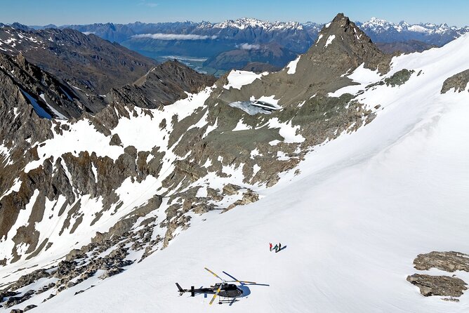 Glenorchy Snow Landing Helicopter Flight 30mins - The road from Queenstown to Glenorchy