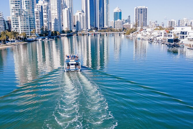 Gold Coast Helicopter 10 min Flight and Jet Boat Ride - Moving from the water to the Sheraton Mirage Heliport