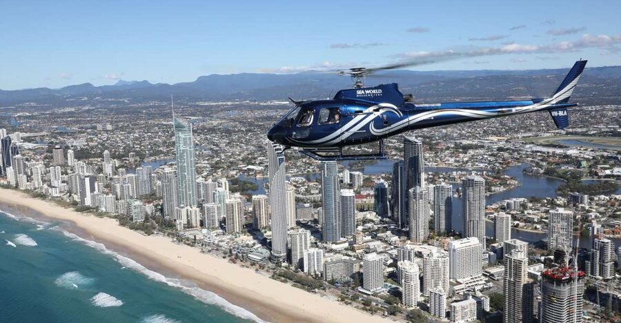 Gold Coast: Sea World and Broadwater Scenic Helicopter Tour - The safety briefing and what 20 minutes really means