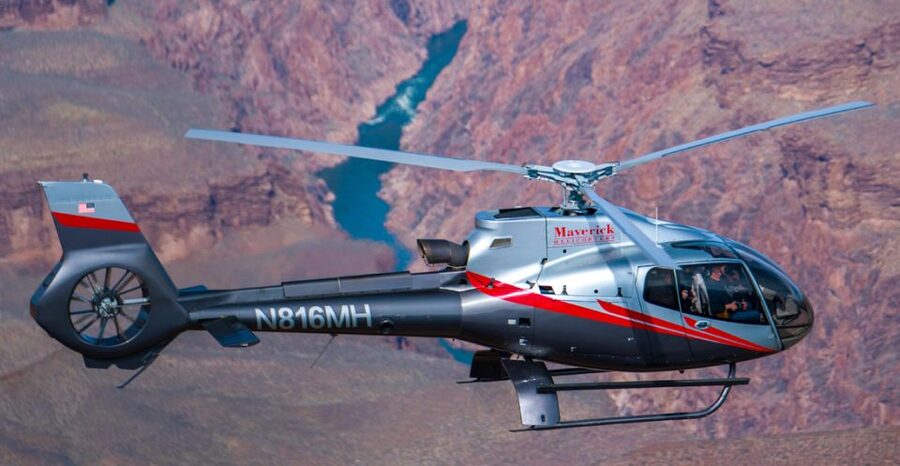 Grand Canyon Dancer Helicopter 25-minute Tour from South Rim - Tower of Ra and Vishnu Schist from above
