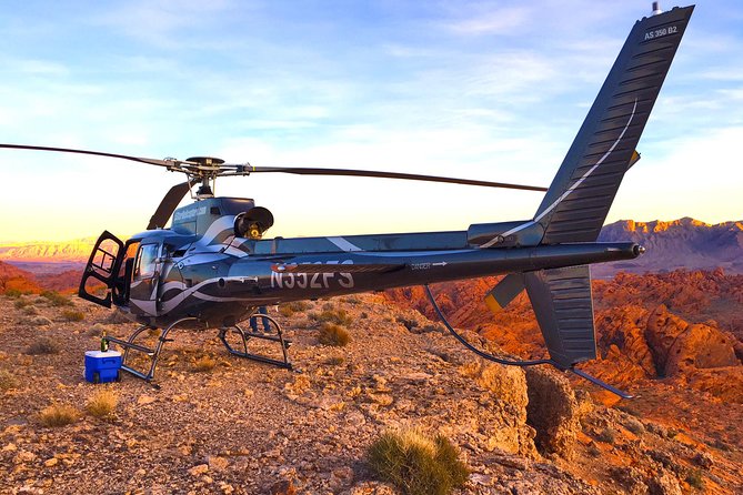 Grand Canyon Helicopter Flight with Sunset Valley of Fire Landing - Why this flight is different from a standard Grand Canyon outing
