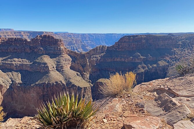 Grand Canyon West Helicopter Tour with VIP Skywalk and Boat Ride - From Las Vegas to Boulder City by helicopter