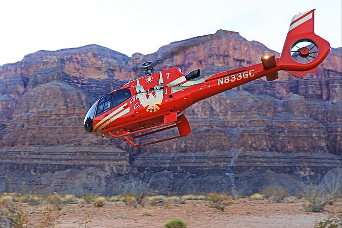 Grand Canyon West Helicopter Tour with VIP Skywalk and Boat Ride - Hoover Dam and Lake Mead from the air