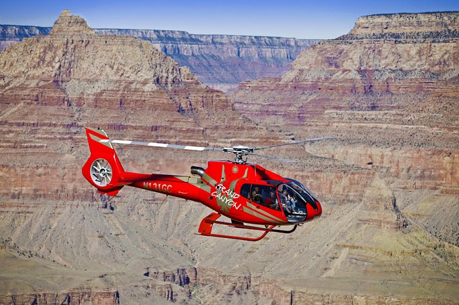 Grand Canyon West Rim Aerial Helicopter Tour - Flying above the Colorado River into Grand Canyon West