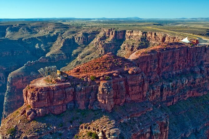 Grand Canyon West Rim Day Trip by Helicopter from Las Vegas - The return flight over the Las Vegas Strip
