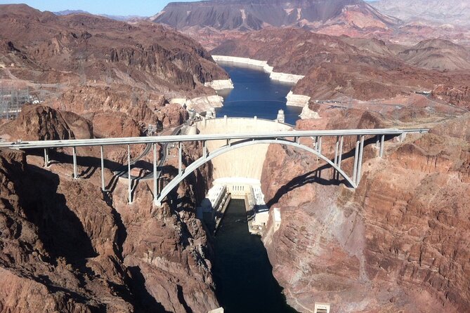 Grand Canyon West Rim Helicopter Tour with Champagne Toast - Lake Mead and Hoover Dam from the air