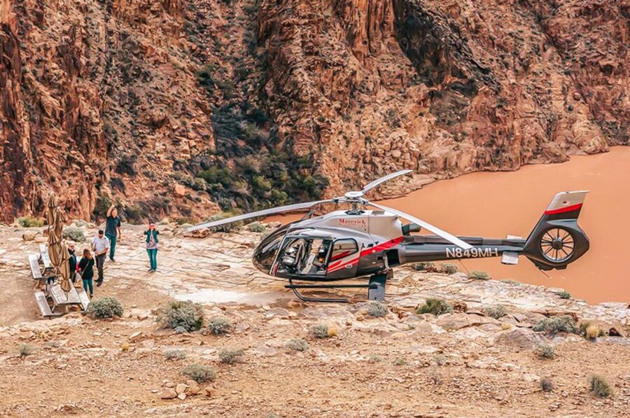 Grand Canyon West: West Rim Helicopter Tour with Landing - Check-in, identification, and getting there