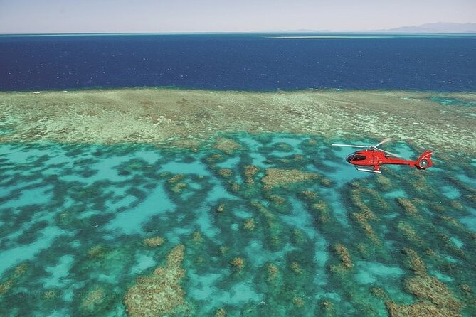 Great Barrier Reef 30-Minute Scenic Helicopter Tour from Cairns - Green Island from above