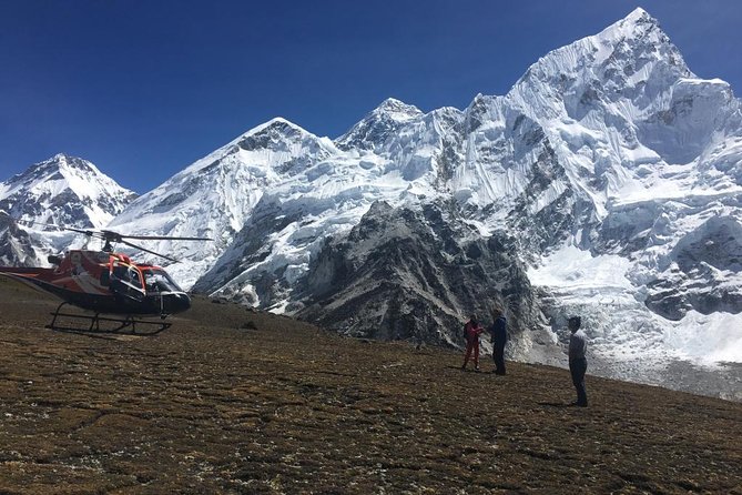 Guaranteed Landing at Everest Base Camp Kalapathar by Helicopter - The first flight to Lukla