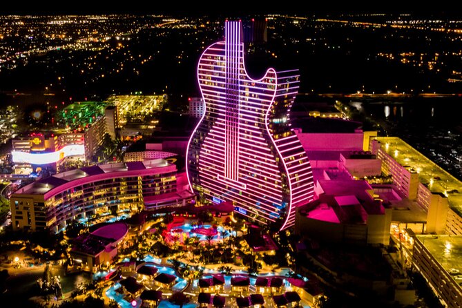Guitar Hotel or Miami Dolphins Stadium Helicopter Tour - The Guitar Hotel From Its Best Angle