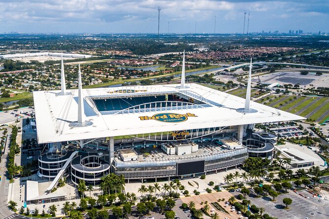 Guitar Hotel or Miami Dolphins Stadium Helicopter Tour - What a Seven to 12 Minute Flight Feels Like