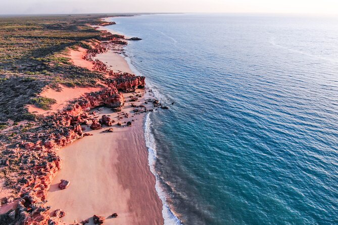 Half-Day Helicopter Experience: Lunch at Eco Beach from Broome - Roebuck Bay and the coast from above