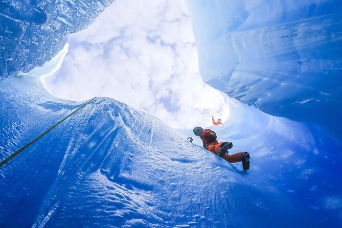 Heli Glacier Crevasse Ice Climbing- Summer - Key points to know before you book
