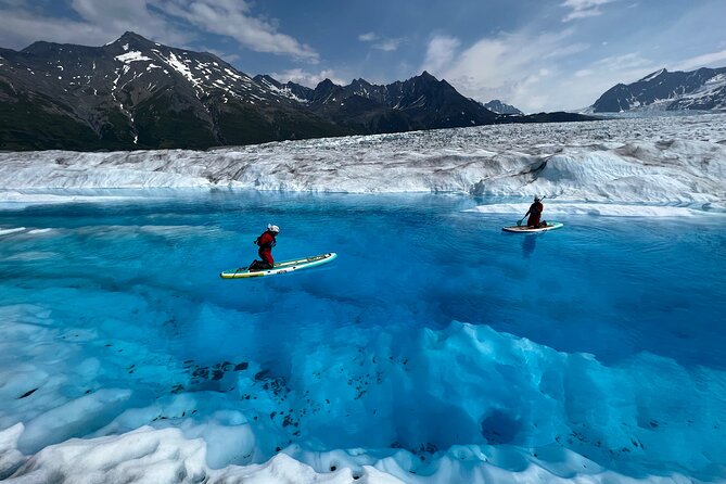 Helicopter and Glacier Paddle Boarding -PRIVATE - Key points to know before booking
