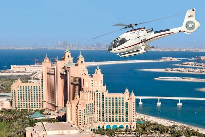 Helicopter Dubai City Tour at Palm with Transfers Options - What you actually see from the helicopter
