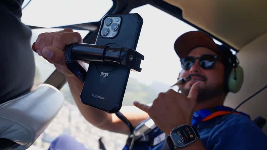 Helicopter flight no doors in Rio de Janeiro - What the doors-off flight really adds