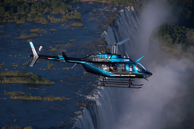 Helicopter Flight+window Seat Guarantee over the Victoria Falls - Why the window-seat guarantee matters