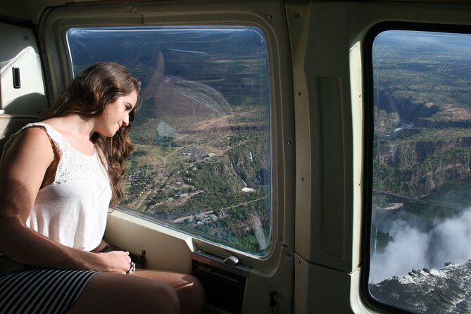 Helicopter Flight+window Seat Guarantee over the Victoria Falls - What the 12 to 15 minutes in the air feels like