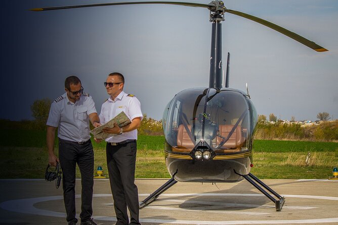 Helicopter Flying over Belgrade - Getting to the heliport in Dobanovci