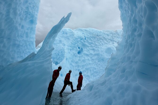 Helicopter Glacier Swim & Hike - Anchorage Area - Walking through canyons, waterfalls, and blue ice
