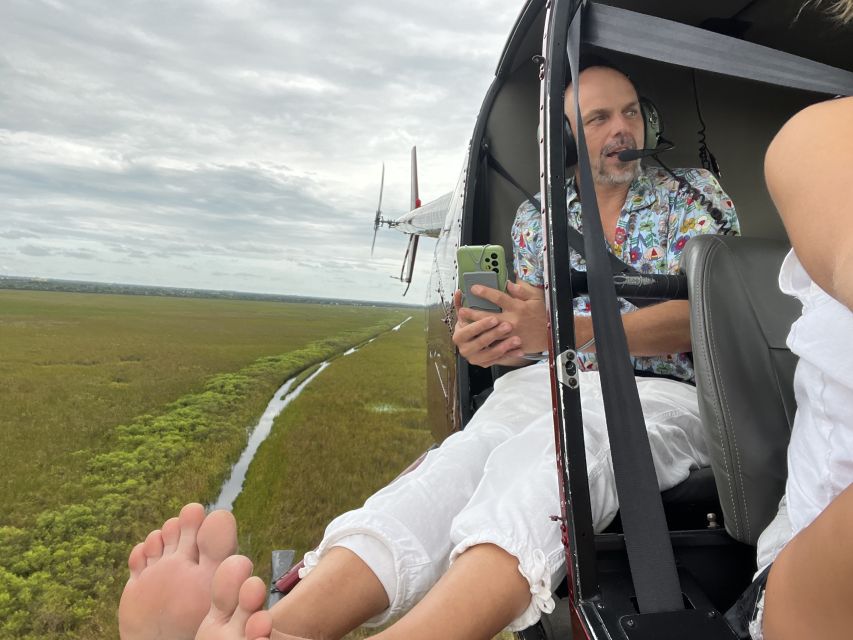 Helicopter: Lauderdale-Hard Rock Guitar-Miami Beach - From Keen Fly to the South Florida coast