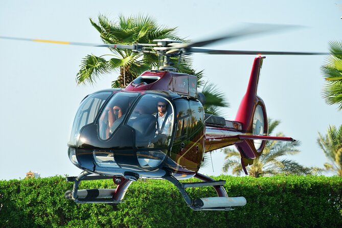 Helicopter Private Tour in Abu Dhabi - Emirates Palace from the air