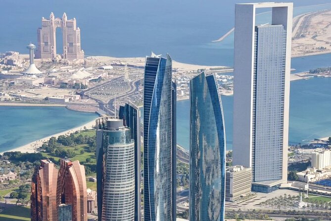 Helicopter Private Tour in Abu Dhabi - The Arabian Gulf, islands, and the city’s shape