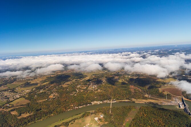 Helicopter Ride in Smoky Mountain Sevierville Mountain Jumper - Cove Mountain, waterfalls, and hiking country