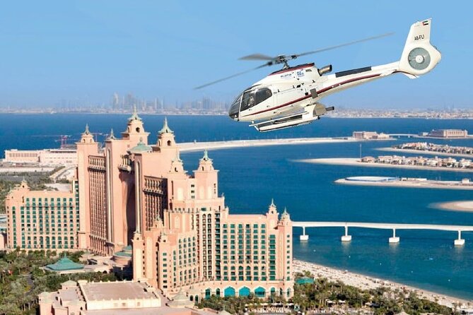 Helicopter Ride Over Dubai Landmarks with Optional Transfers - Ain Dubai and Bluewaters Island