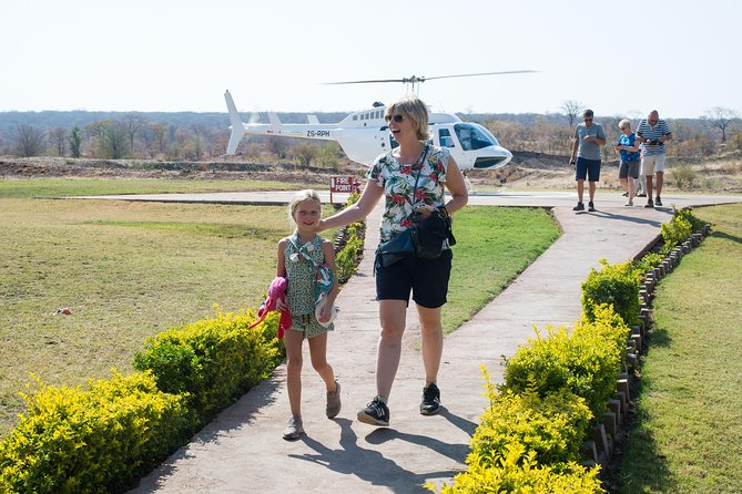 Helicopter Scenic Flight over Victoria Falls 12-13 minutes Flight - The Zambezi River, Batoka Gorge, and wildlife country