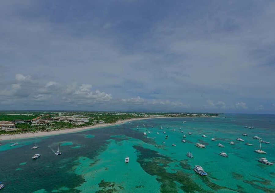 HELICOPTER TOUR - Seeing Punta Cana from the White Sands heliport