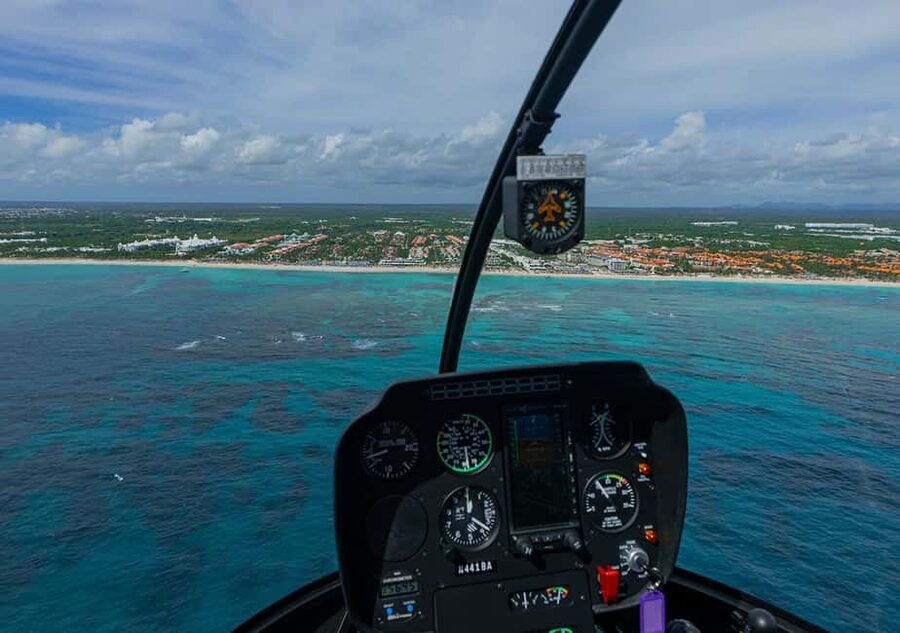 HELICOPTER TOUR - Punta Cana Airport and Cabeza de Toro from above